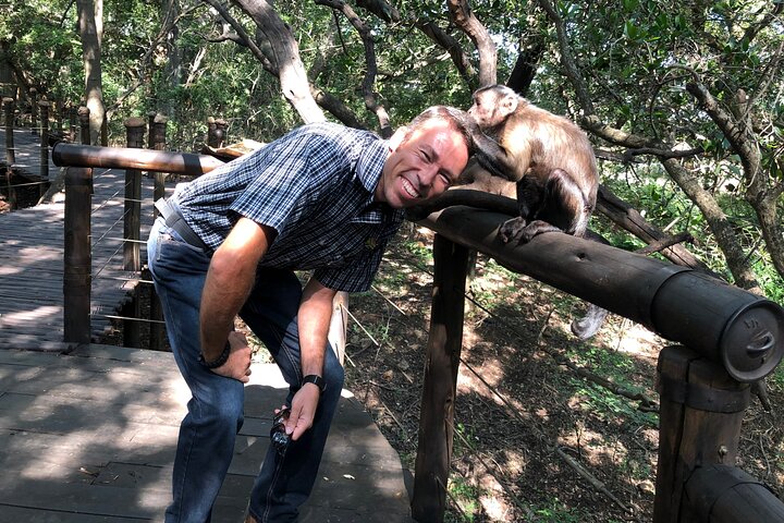 Tour zum Elefanten- und Affenschutzgebiet ab Johannesburg