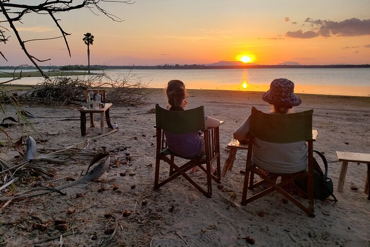 1 Nacht Exklusives rustikales Luxus Safari Camp Nyerere Nationalpark