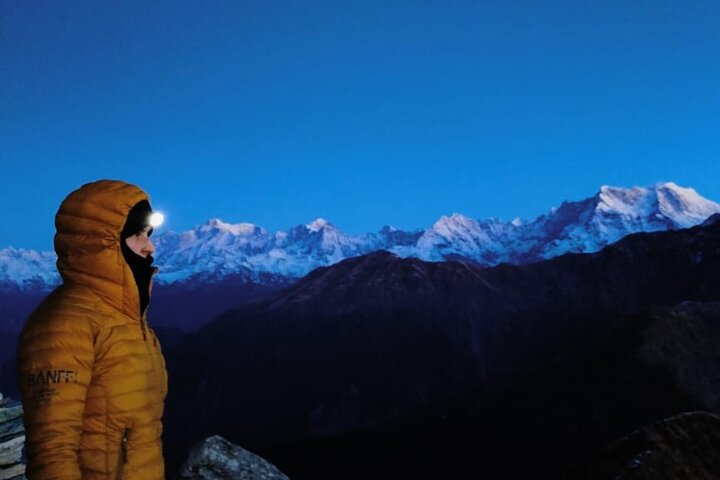 Chopta-Tungnath Trek, un'alba a 3700 m sull'Himalaya