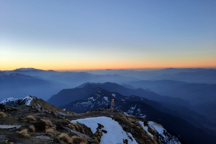 Chopta-Tungnath Trek, un'alba a 3700 m sull'Himalaya
