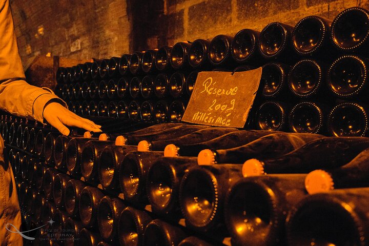 Bubble Champagne Tour vanuit Epernay (tour van een halve dag met kleine groepen)