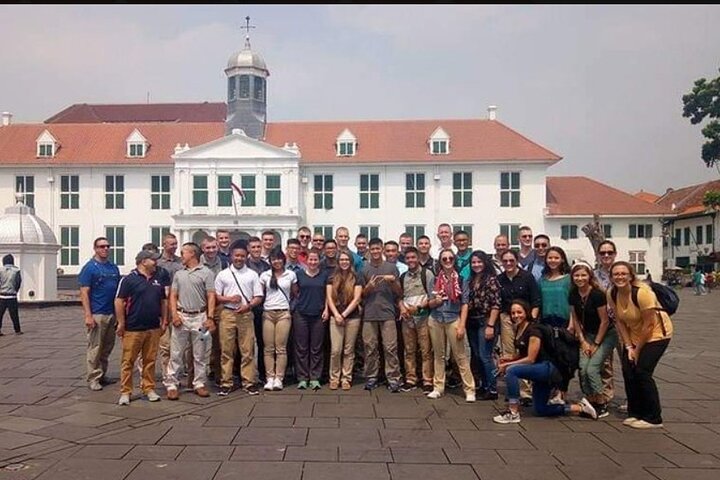 Jakarta Halve dag gedeelde rondleiding Bezoek Monument en de oude binnenstad