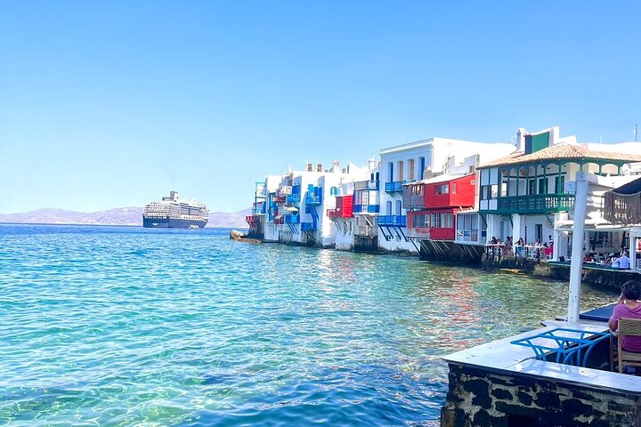 Excursión por la costa de Mykonos con recogida en la terminal de cruceros