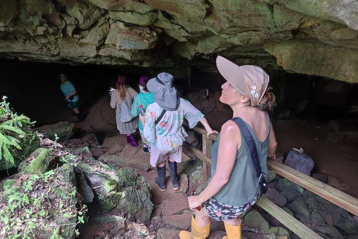 Tour Giant Tortoises, Lava Tunnels & Stop at Los Gemelos Craters”