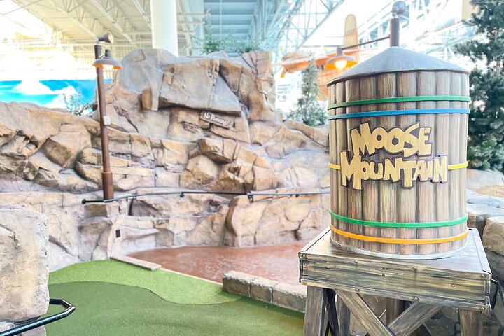 Moose Mountain Adventure Golf dans le centre commercial Mall of America