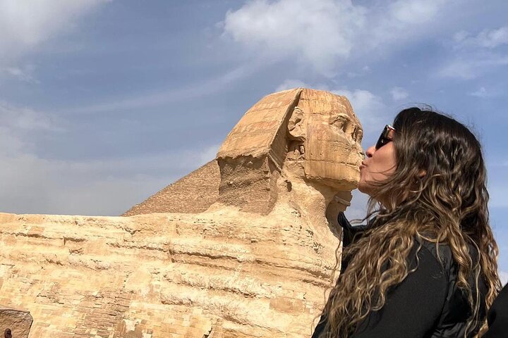 Vom Hafen El Sokhna: Besuch der Pyramiden von Gizeh und Nil-Mittagskreuzfahrt
