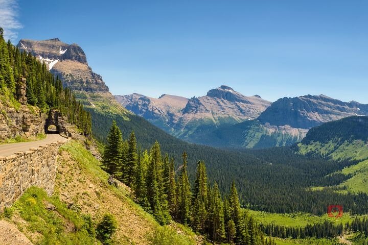 Selbstgeführte Audio-Fahrttour im Glacier National Park