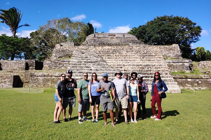 Altun Ha Mayatempels en Cave Tubing Paradise met lunch
