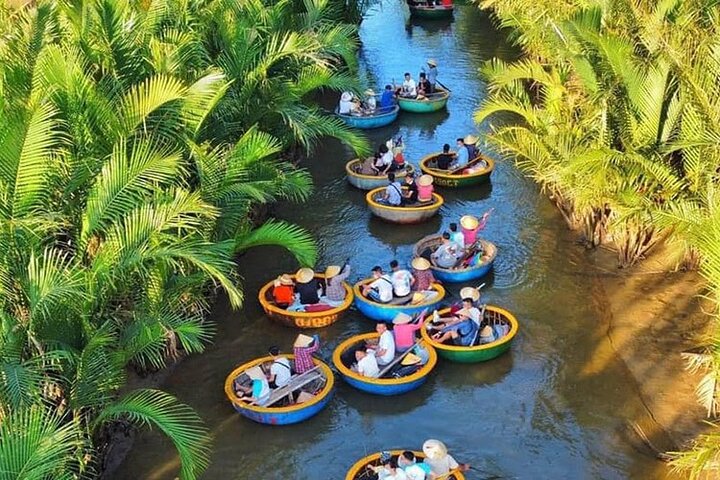 Hoi an Coconut Boat & Hoi an Ancient Town(¡Muy buen precio!)