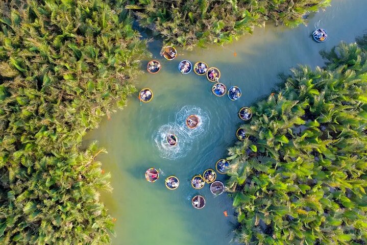 Hoi an Coconut Boat & Hoi an Ancient Town(¡Muy buen precio!)