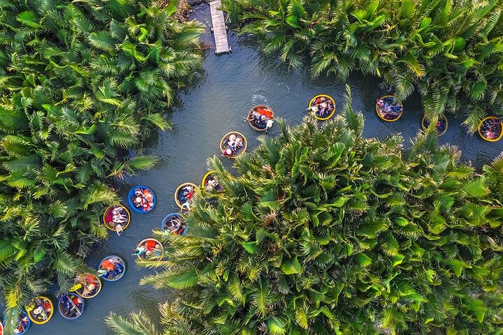 Hoi an Coconut Boat & Hoi an Ancient Town(¡Muy buen precio!)