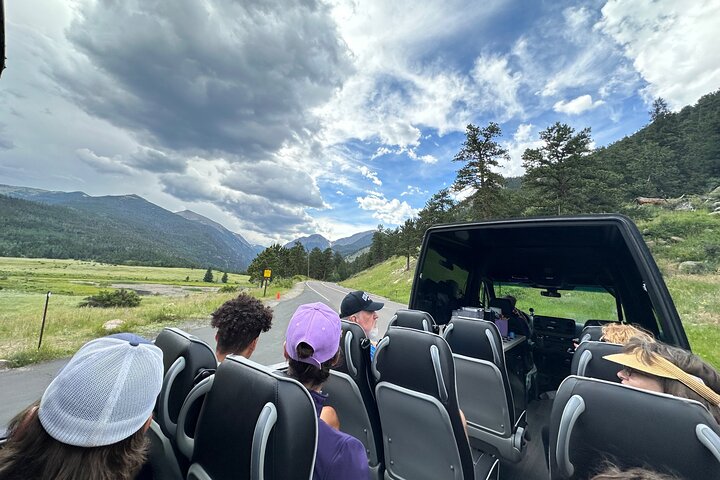 Einziehbare Glas Top Tours von RMNP von Purple Points Tour Company
