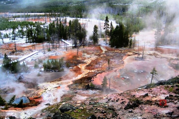Självguidad ljudkörtur i Yellowstone och Grand Teton