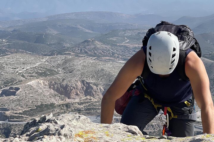 Klatring og rappellering for nybegynnere i Peña de Bernal Queretaro