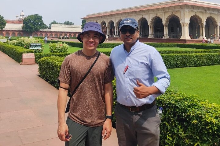 Von Delhi Taj Mahal Agra Ganztägige private Tour