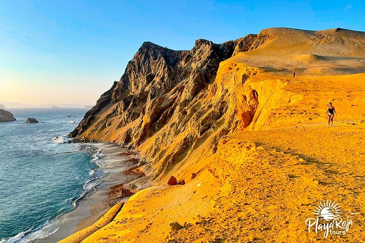 4 timers GOLDEN SHADOWS TREK i Paracas National Reserve
