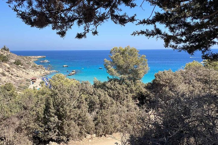 Fra Larnaca - Cape Greko, havgrotter, kjærlighetens bro (gruppe på 5)