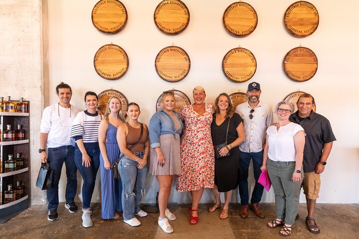 Recorrido gastronómico e histórico por el distrito de la destilería en Lexington