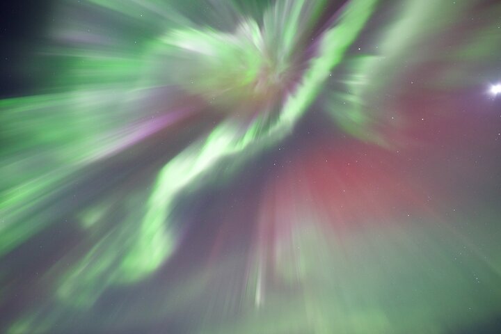 1-daagse gedeelde tour Poolcirkel en Aurora bekijken in Alaska