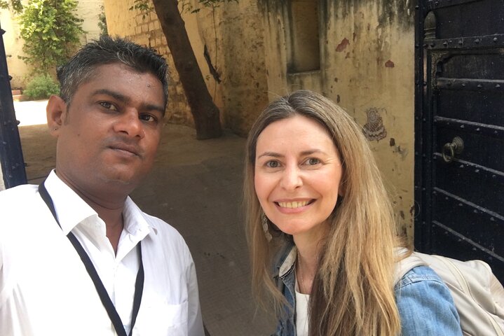 Jodhpur Blue City met Mehrangard Fort Hotel Pickup en Drop