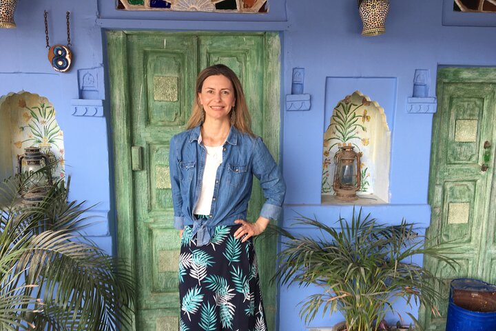 Jodhpur Blue City met Mehrangard Fort Hotel Pickup en Drop