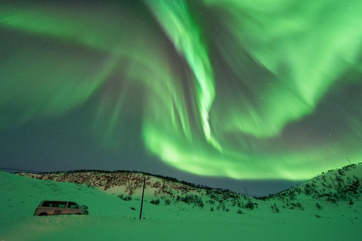 Caccia all'aurora boreale con The Green Adventure - foto incluse
