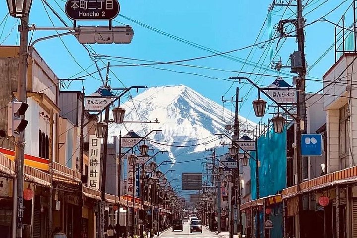 Visite privée d'une journée complète au mont Fuji avec chauffeur anglais