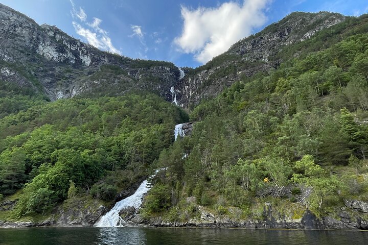 Cruzeiro de iate privado em Flåm e Gudvangen, Nærøyfjord
