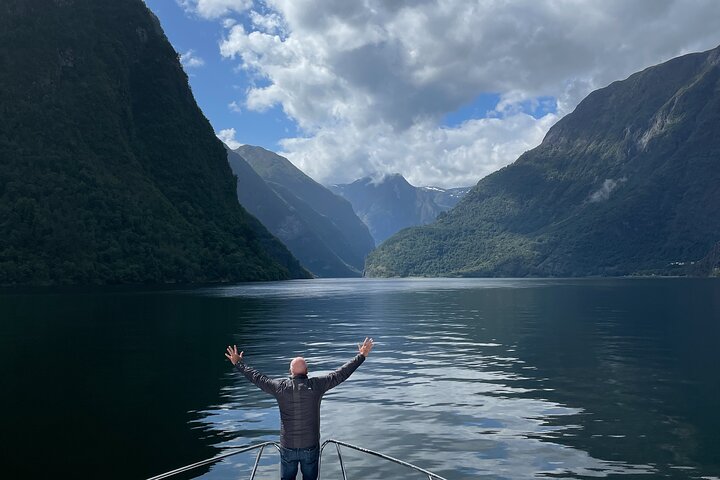 Cruzeiro de iate privado em Flåm e Gudvangen, Nærøyfjord
