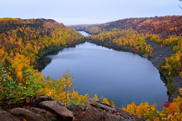Självguidad ljudtur vid Lake Superior North Shore