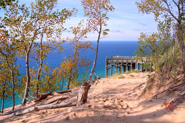 Selbstgeführte Audio-Fahrt in Michigan Lakeshore, M-22