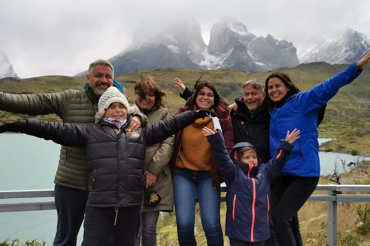 Torres del Paine en Tierra del Fuego (koning penguis)