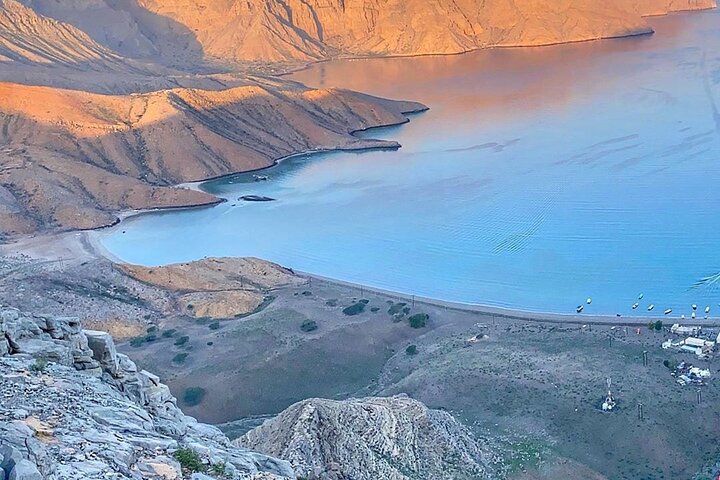 Khasab Dhow Cruise til Musandam Fjords med frokost om bord