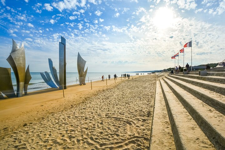 Visite des plages du Débarquement de Normandie UNESCO et déjeuner préparé depuis Le Havre