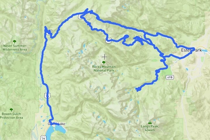 Selbstgeführte Audio-Fahrttour im Rocky Mountain National Park