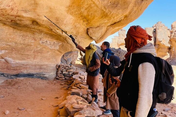 7-daagse excursie in de woestijn ten noorden van Djanet