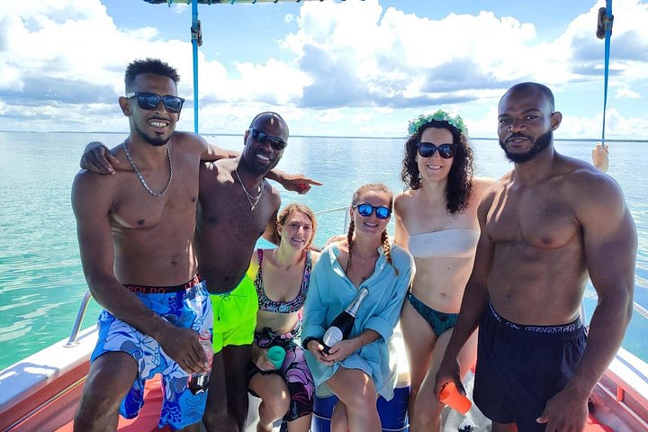 One-day boat trip to the lagoon of Guadeloupe