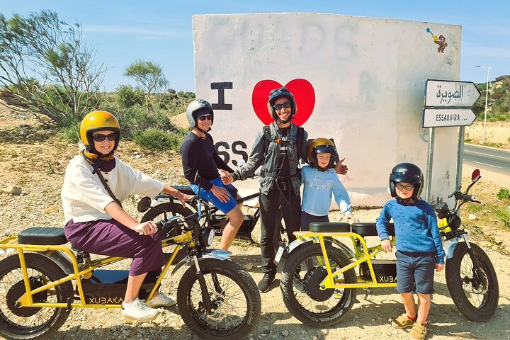 Discovery Tour runt Essaouira med elektrisk motorcykel