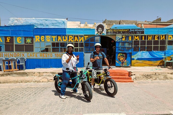 Discovery Tour runt Essaouira med elektrisk motorcykel