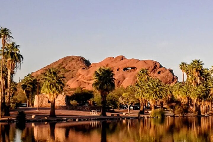Tour in bici elettrica del lago di Hole in the Rock & Tempe - 2 ore