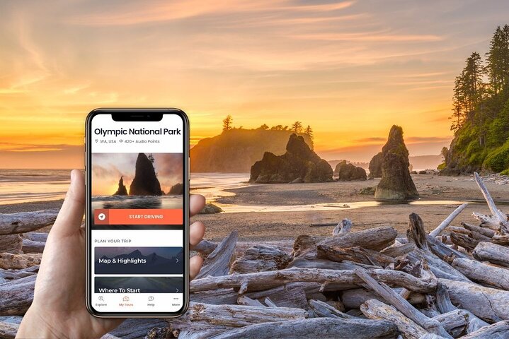 Självguidad Audio Driving Tour i Olympic National Park
