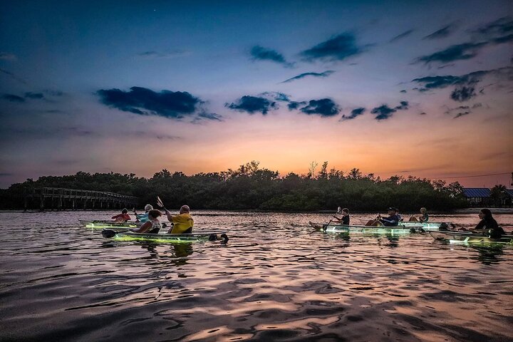Anna Maria Island - Clear Kayak LED Nachtglas Onderkant Tour