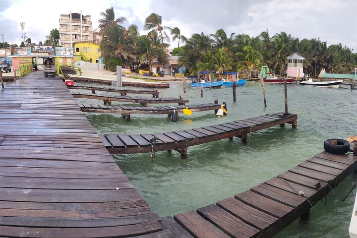 Bussöverföring från Flores, Guatemala till Belize City