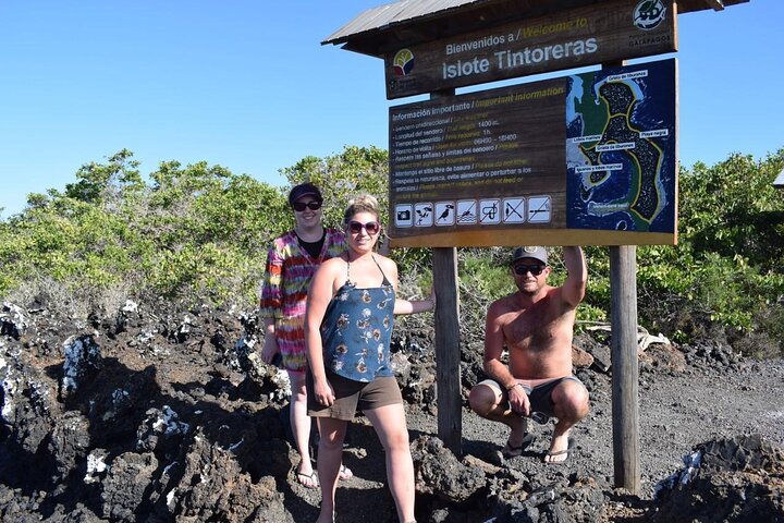 Tour di un giorno dell'isola di Isabela da Santa Cruz con Tintoreras