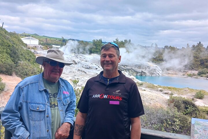Rotorua via Kiwi/sjøland og et besøk til ikoniske Whakarewarewa