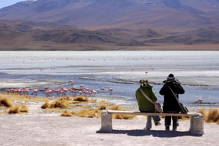 Uyuni Salt Flats 2-daagse tour vanuit La Paz per vlucht