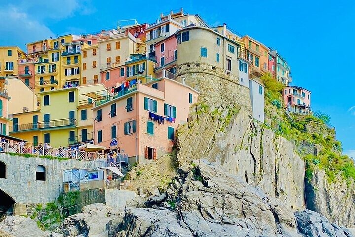 Cinque Terre med tog og båd