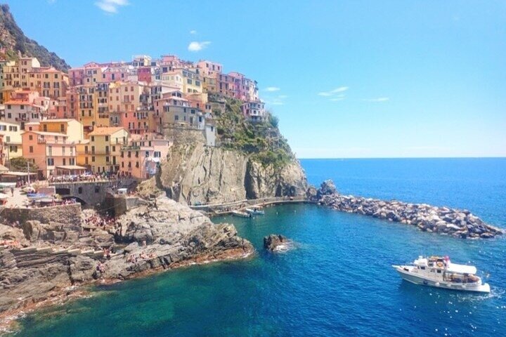 Cinque Terre med tog og båd