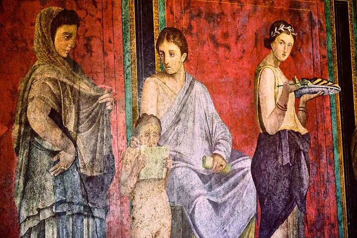 Pompeii og Villa of Mysteries liten gruppe tur med arkeolog