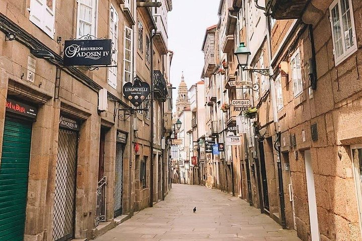 Excursie naar Santiago de Compostela voor cruises vanuit Coruña